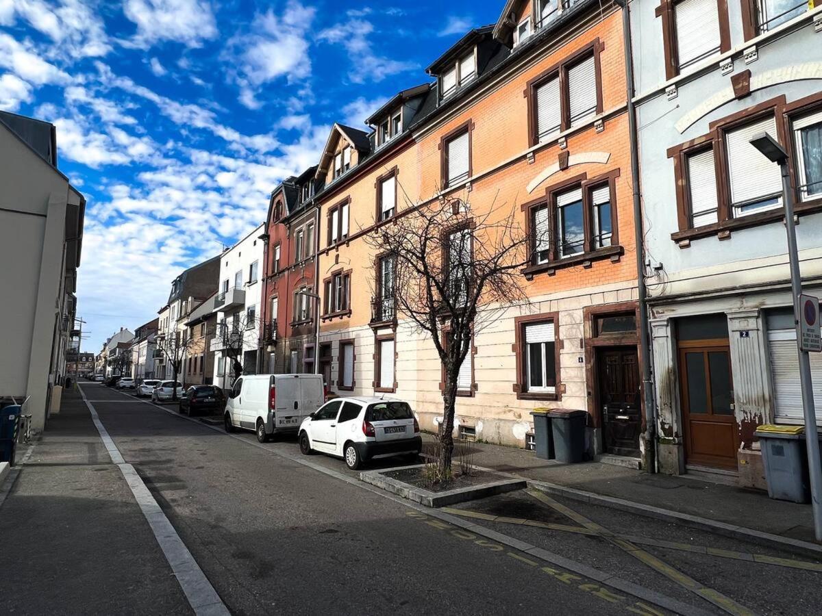 # Le 1 # Tres Beau T3 Neuf Rez-De-Chaussee Centre Ville Mulhouse Exteriör bild